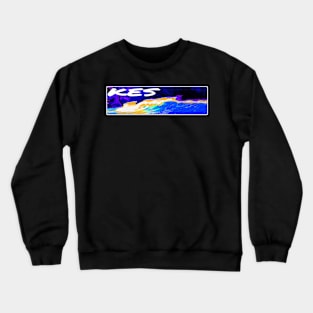 Knotty ends surf holo wave Crewneck Sweatshirt